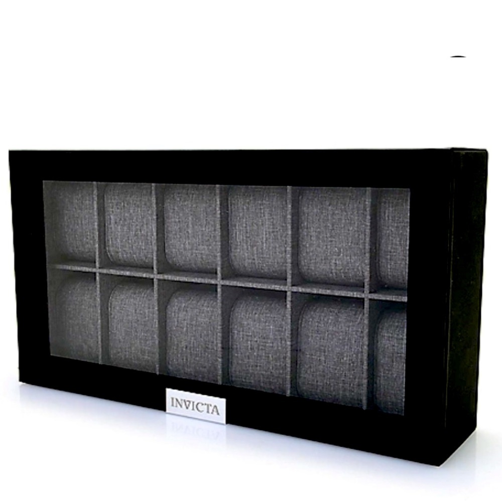 Brand New Invicta 12 Slot Watch Box!!